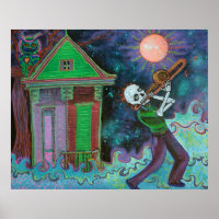 Bayou Blues Poster