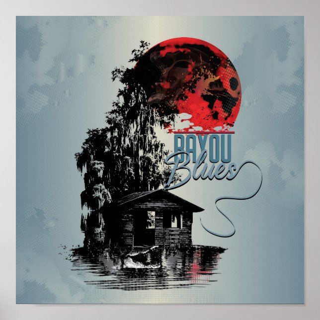 Bayou Blues Poster (Vorne)