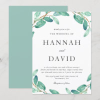 Bayou Botanicals | Grüne auf der Weißen Hochzeit