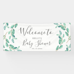 Bayou Botanicals  Kinderdusche Willkommen Banner
