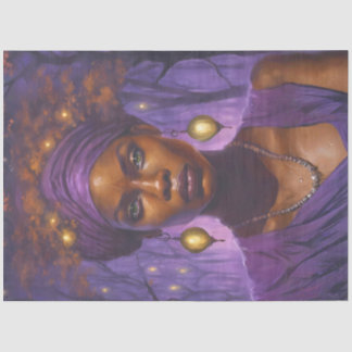 Bayou Forest Witch – Gothic Decoupage Voodoo Seidenpapier