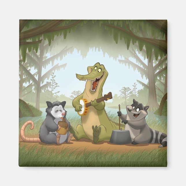 Bayou Jug Band Magnet (Vorne)