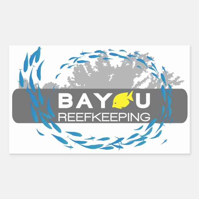 Bayou Reefing Sticker (Vorderseite)