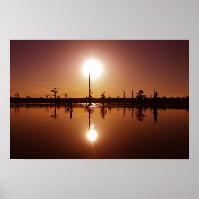 Bayou Sunset Poster (Vorne)