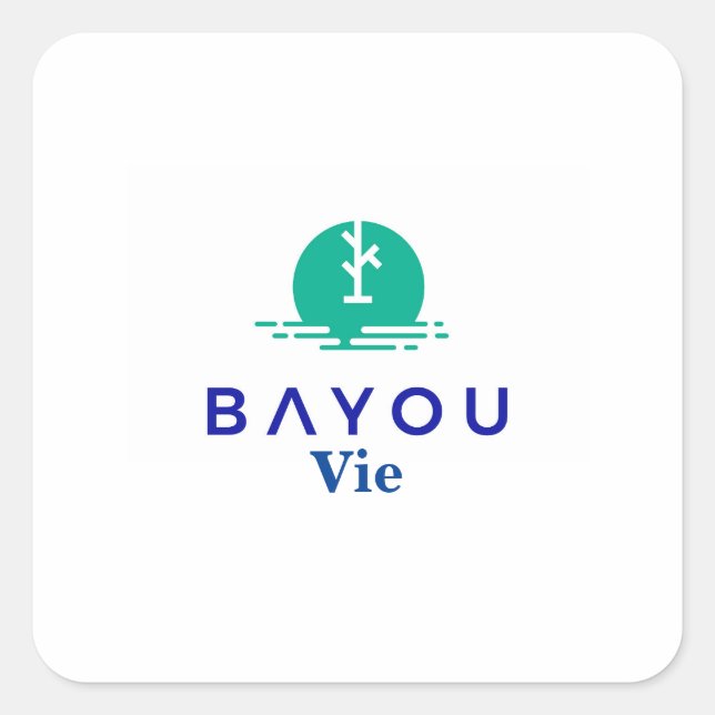 Bayou Vie Stickers (Vorderseite)