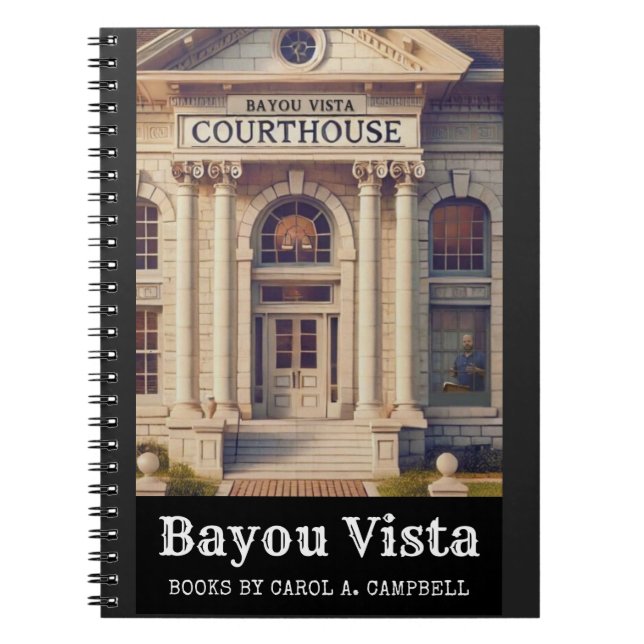 Bayou Vista Courthouse – Southern Psychos Collecti Notizblock (Vorderseite)
