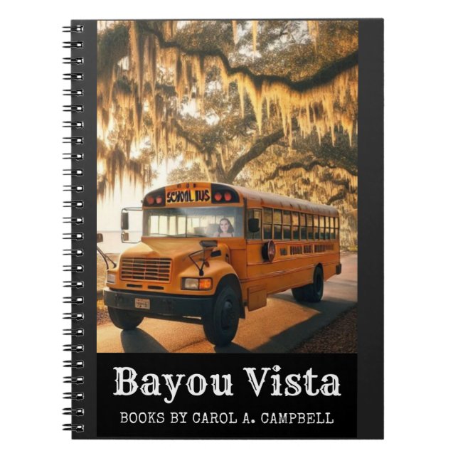 Bayou Vista School Bus – Southern Psychos Collecti Notizblock (Vorderseite)