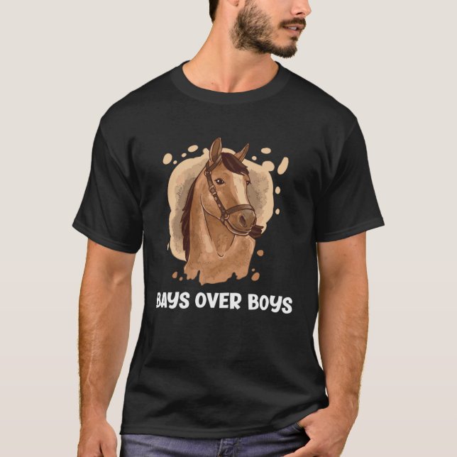 Bays Over Boys  Horse   1 T-Shirt (Vorderseite)