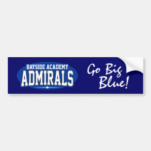 Bayside Academy High School; Admirals Autoaufkleber