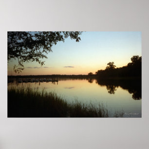 Bayside Boots-Druck Poster