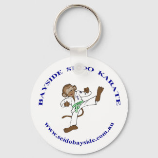 Bayside Monkey in Seido Gi Keyring Schlüsselanhänger