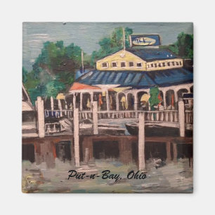 Bayview Avenue, Put-n-Bay, Ohio-Magnet Magnet