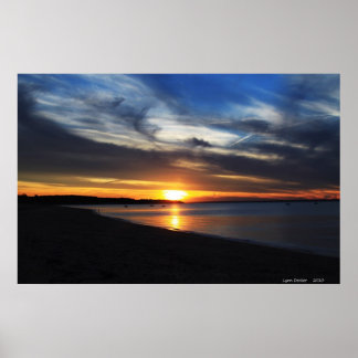 Bayville Sunset Poster