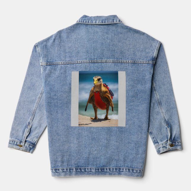 Baywatch Beast Jeansjacke (Rückseite)