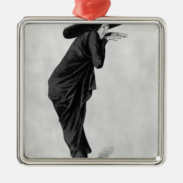 Bazile Silbernes Ornament (Vorne)