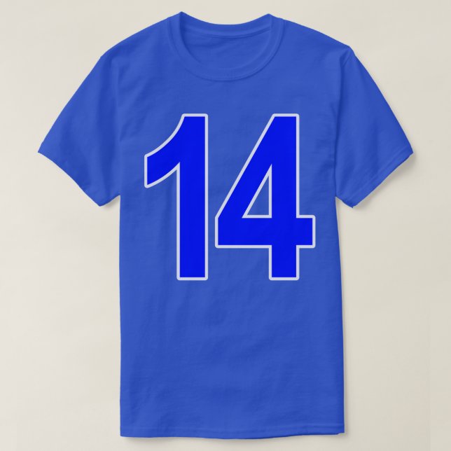BAZOOKA 14 Jersey FrontBack Print T-Shirt (Design vorne)