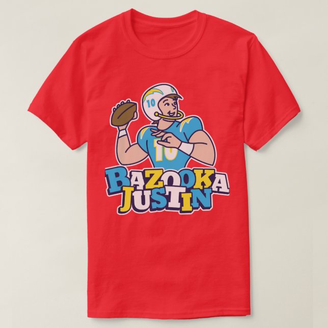 Bazooka Justin Chargers T-Shirt (Design vorne)