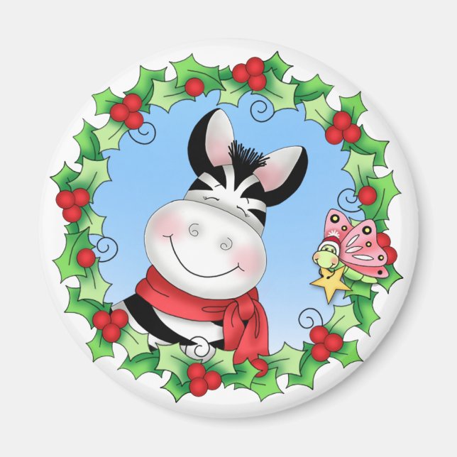 BaZooples Christmas Joy Zach Magnet (Vorne)