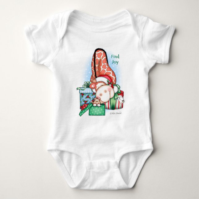 BaZooples "Entdeckungs-Freude-" Baby Onsie Baby Strampler (Vorderseite)
