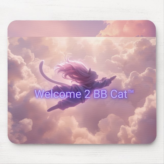 BB Cat companion, Awakening Series mouse pad Mousepad (Vorne)