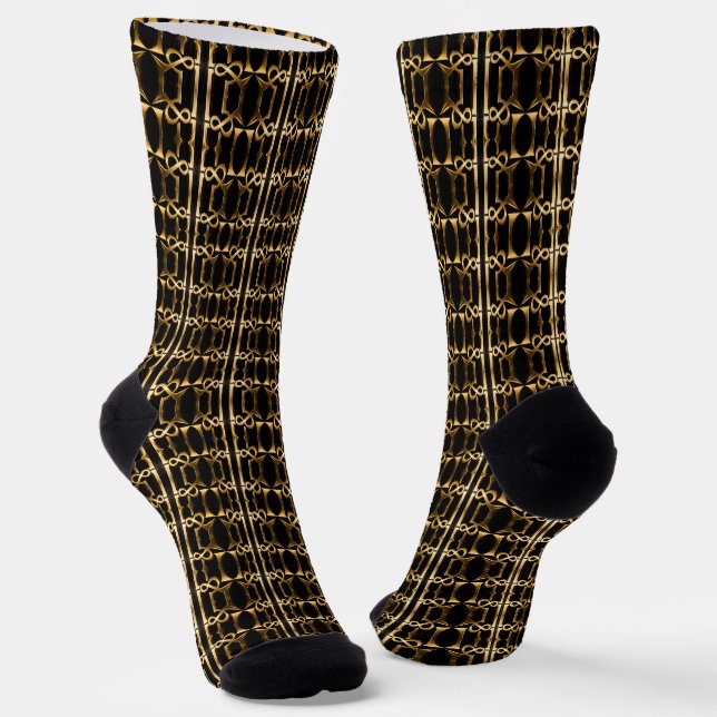 BB&E Socken Kühnes und Elaboriertes Design 0048169 (Gewinkelt)