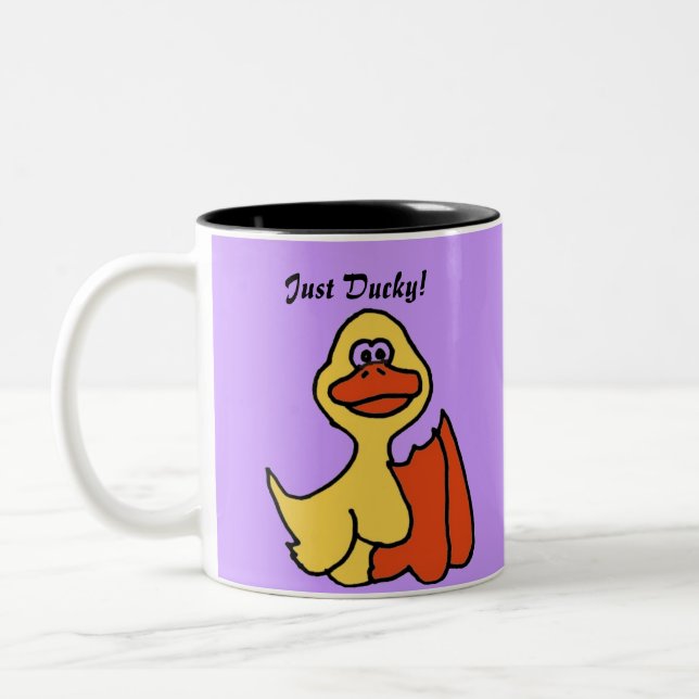 BB gerade Ducky! Tasse (Links)