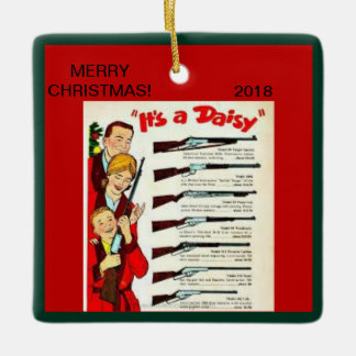 BB schießt Weihnachtsverzierung Keramikornament