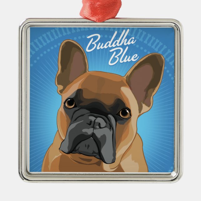 BB Verzierung Silbernes Ornament (Vorne)