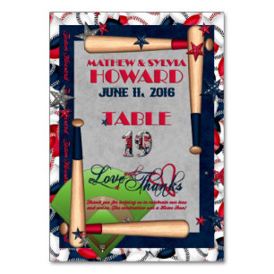 BB Wedding Numbered Table Cards-CUSTOM HOWARD 19 Tischnummer