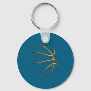 Bball-Basketball-Illustration Schlüsselanhänger