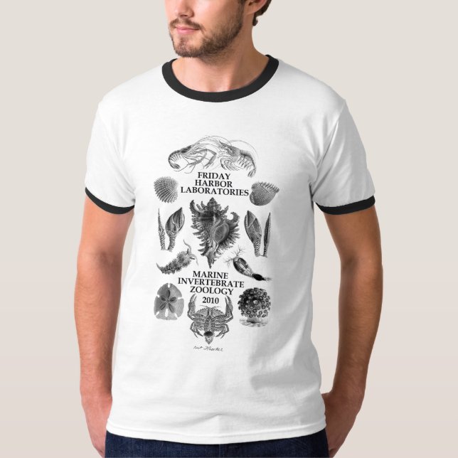 BBall mit Haekel auf nur Front T-Shirt (Vorderseite)
