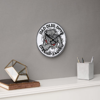 BBB logo embodies the spirit of Dinamo Zagreb Runde Wanduhr