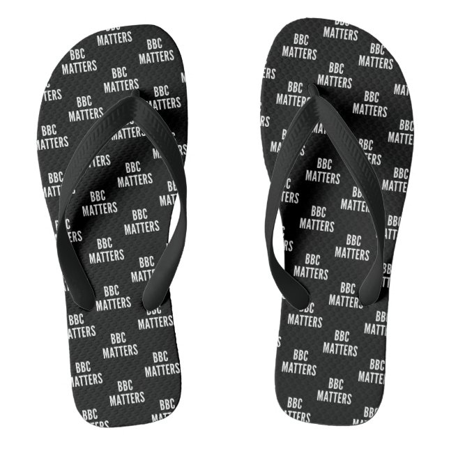 BBC-MATTER FLIP FLOPS (Fußbett)
