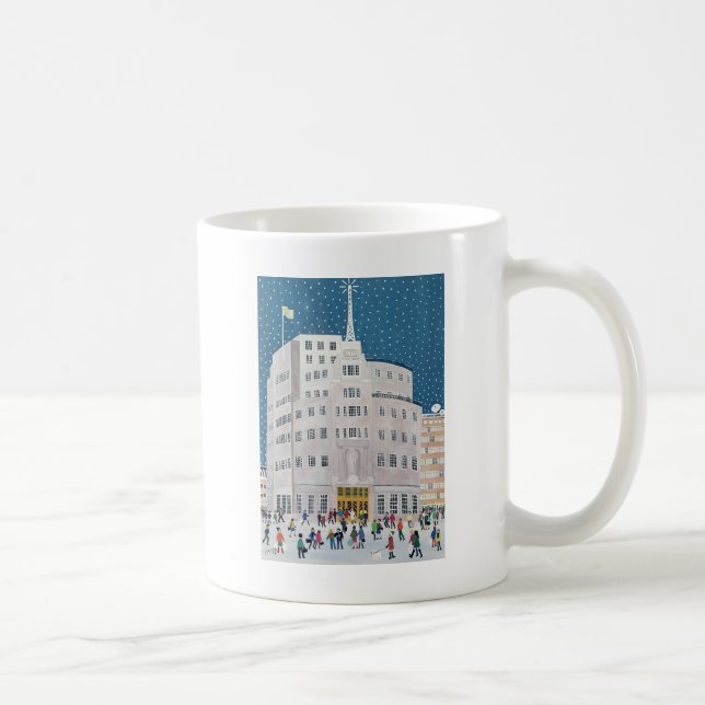 BBCs Sendungs-Haus Kaffeetasse (Rechts)