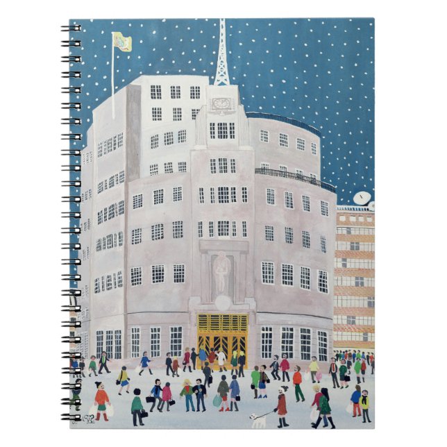 BBCs Sendungs-Haus Notizblock (Vorderseite)