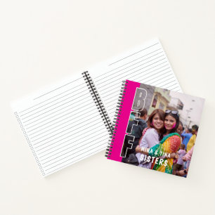 BBF und Schwestern Definition Foto Magenta Notizbuch