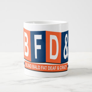 "BBFDnC" 20oz Jumbo-Tasse