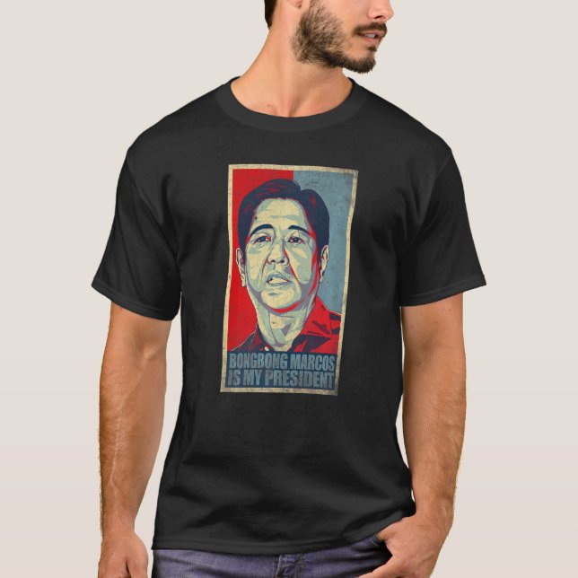 Bbm 2022 Bong Bong Marcos Vintag T-Shirt (Vorderseite)