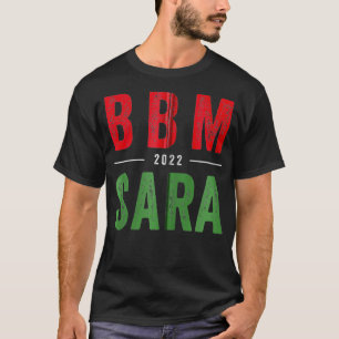 BBM 2022 BongBong Marcus Sara Philippine Präsident T-Shirt