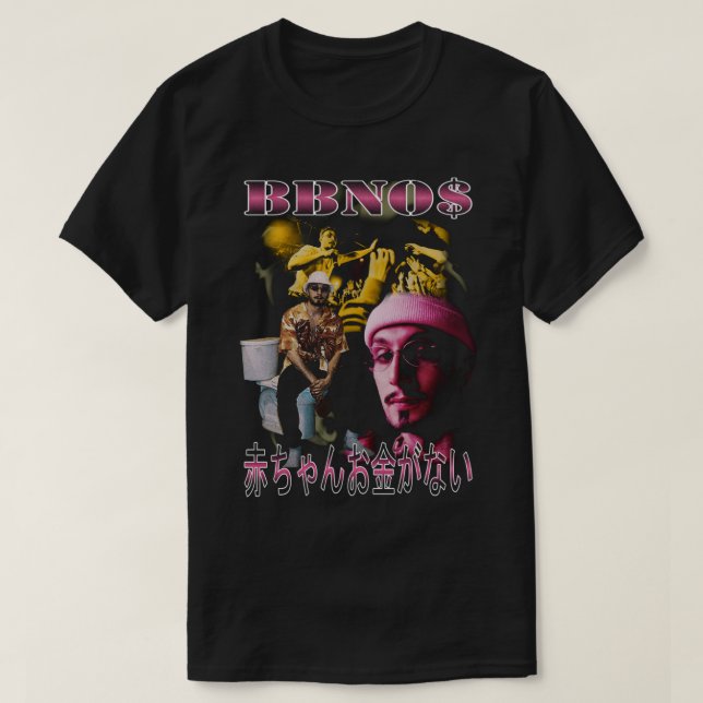 BBNO$ Vintag Bootleg Klassischer T - Shirt (Design vorne)
