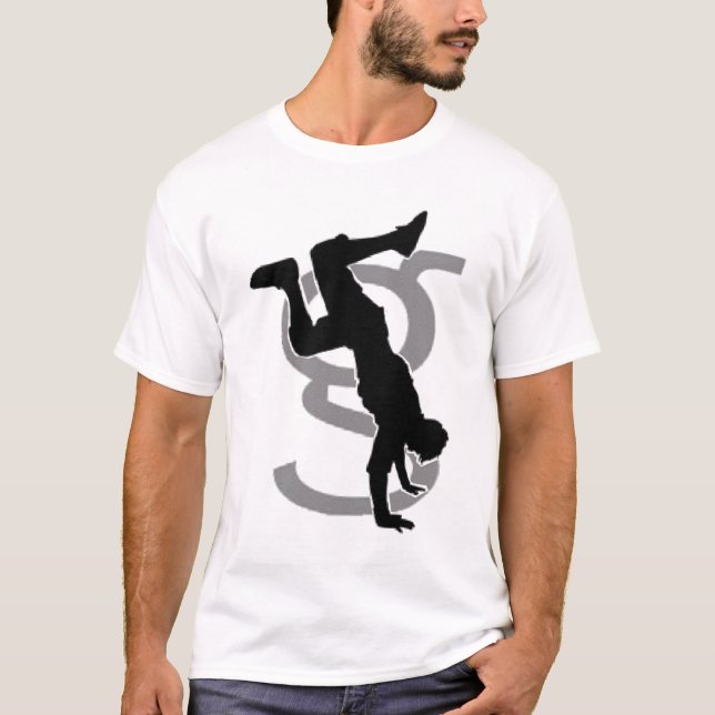 BBoy Breakdance Logo-Shirt #1 T-Shirt (Vorderseite)