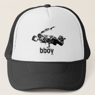 bboy Hut-Pose durch Jeffrey Truckerkappe