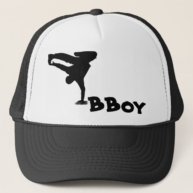 BBoy Hut Truckerkappe (Vorderseite)