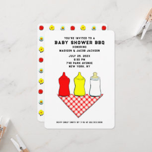 BBQ-Baby-Party-Einladung Einladung