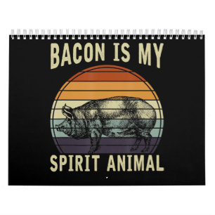 BBQ   Bacon ist meine Spirit Animal GRILLEN Kalender
