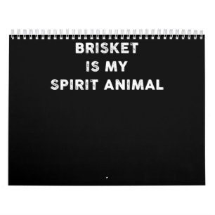 BBQ Brisket ist mein Spirit Animal GRILLEN Gesch Kalender