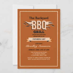BBQ-Einladung Einladung