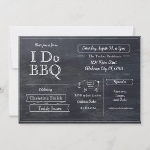 BBQ-Einladung zum Grillen Einladung