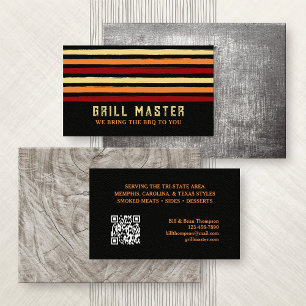 BBQ-Grill-Catering Visitenkarte