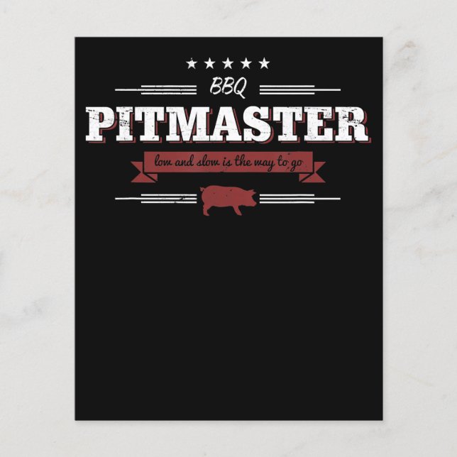 BBQ | GRILLEN Pitmaster niedrig und langsam ist de Flyer (Vorne)